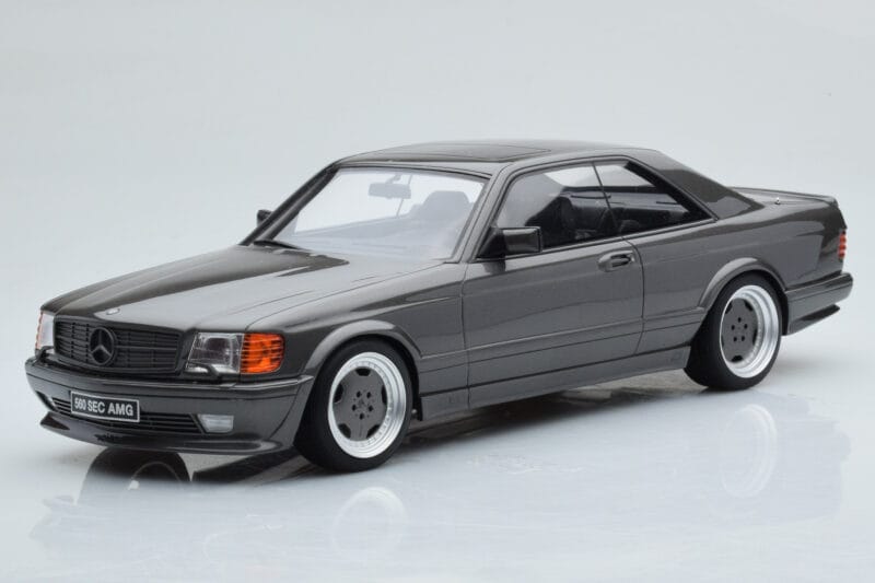 Mercedes 560 SEC C126 AMG Wide Body Szary Otto 1:18 OT823 Żywica