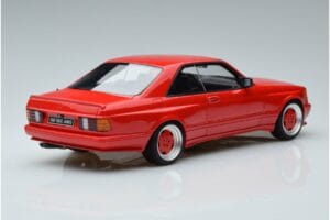 Mercedes 560 SEC W126 Widebody Czerwony Otto 1:18 OT995 Żywica — zdjęcie 2 z 6