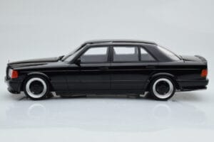 Mercedes 560 SEL AMG W126 Obsidian Czarny Otto 1:18 OT297 Żywica — zdjęcie 3 z 6