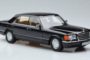 Mercedes 560 SEL W126 Czarny Norev 1:18 183793 Metal — zdjęcie 5 z 7