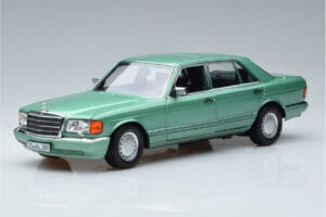 Mercedes 560 SEL W126 Jasnozielony Norev 1:18 183469 Metal