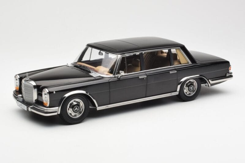 Mercedes 600 SWB W100 Czarny KK-Scale 1:18 180601 Metal