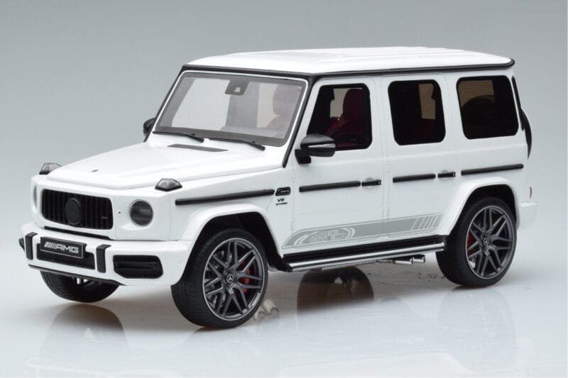 Mercedes AMG G63 Edition 55 W463 Biały GT Spirit 1:18 GT890 Żywica