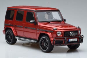 Mercedes AMG G63 W464 Asia Edition Czerwony GT Spirit 1:18 CLDC010 Żywica — zdjęcie 4 z 6