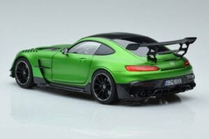 Mercedes AMG GT C190 Black Series Zielony Hell Magno Limitowana Edycja Norev 1:18 183903 Metal — zdjęcie 6 z 7