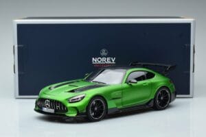 Mercedes AMG GT C190 Black Series Zielony Hell Magno Limitowana Edycja Norev 1:18 183903 Metal — zdjęcie 7 z 7