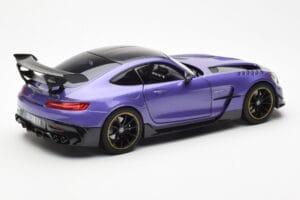 Mercedes AMG GT Black Series Fioletowy Asia Exclusive Norev 1:18 183907 Metal — zdjęcie 3 z 8