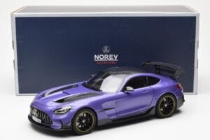 Mercedes AMG GT Black Series Fioletowy Asia Exclusive Norev 1:18 183907 Metal — zdjęcie 8 z 8
