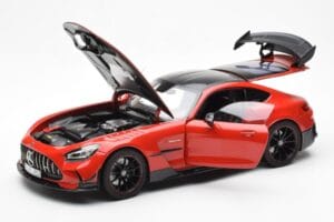 Mercedes AMG GT Black Series Czerwony Asia Exclusive Norev 1:18 183906 Metal — zdjęcie 2 z 8
