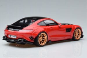 Mercedes AMG GT Prior Design C190 Czerwony GT Spirit 1:18 ZM104 Żywica — zdjęcie 2 z 6