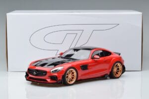 Mercedes AMG GT Prior Design C190 Czerwony GT Spirit 1:18 ZM104 Żywica — zdjęcie 6 z 6