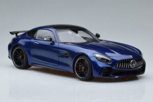 Mercedes AMG GT R C190 Brylantowy Niebieski AUTOart 1:18 76334 Metal — zdjęcie 5 z 7