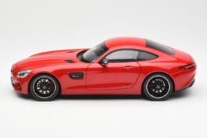 Mercedes AMG GT C190 Czerwony Norev 1:18 183496 Metal — zdjęcie 4 z 8
