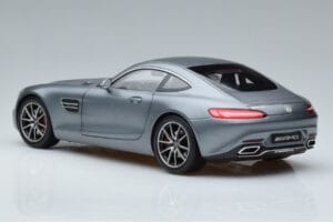 Mercedes AMG GT S Selenite Szary Magno Norev 1:18 B66960343 Metal — zdjęcie 6 z 7