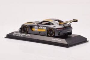Mercedes AMG GT3 Presentation IAA 2015 Minichamps 1:43 437163096 Metal — zdjęcie 3 z 4