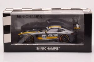 Mercedes AMG GT3 Presentation IAA 2015 Minichamps 1:43 437163096 Metal — zdjęcie 4 z 4