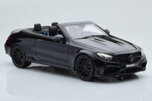 Mercedes Brabus 650 Kabriolet Czarny GT Spirit 1:18 GT206 Żywica — zdjęcie 4 z 6