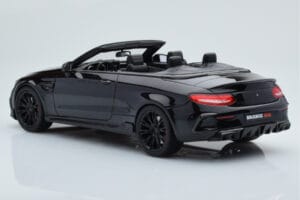 Mercedes Brabus 650 Kabriolet Czarny GT Spirit 1:18 GT206 Żywica — zdjęcie 5 z 6