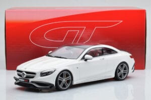 Mercedes Brabus 900 S-Class C222 Coupe Polar Biały GT Spirit 1:18 GT747 Żywica — zdjęcie 6 z 6