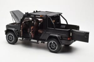 Mercedes Brabus G800 W463 Adventure XLP Night Czarny Magno Almost Real 1:18 860525 Metal — zdjęcie 5 z 8