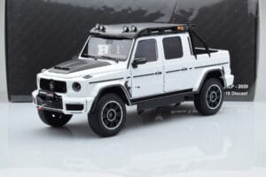 Mercedes Brabus G800 W464 Adventure XLP Polar Biały Almost Real 1:18 860524 Metal — zdjęcie 8 z 8