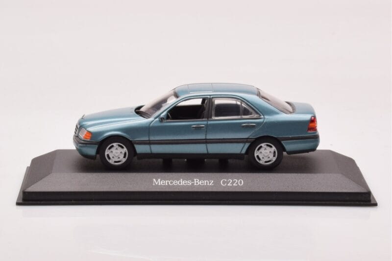 Mercedes C-Class W202 C220 Petrol Metaliczny Minichamps 1:43 B66005705 Metal