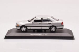Mercedes C-Class W202 C220 Srebrny Minichamps 1:43 B66005705-M1 Metal