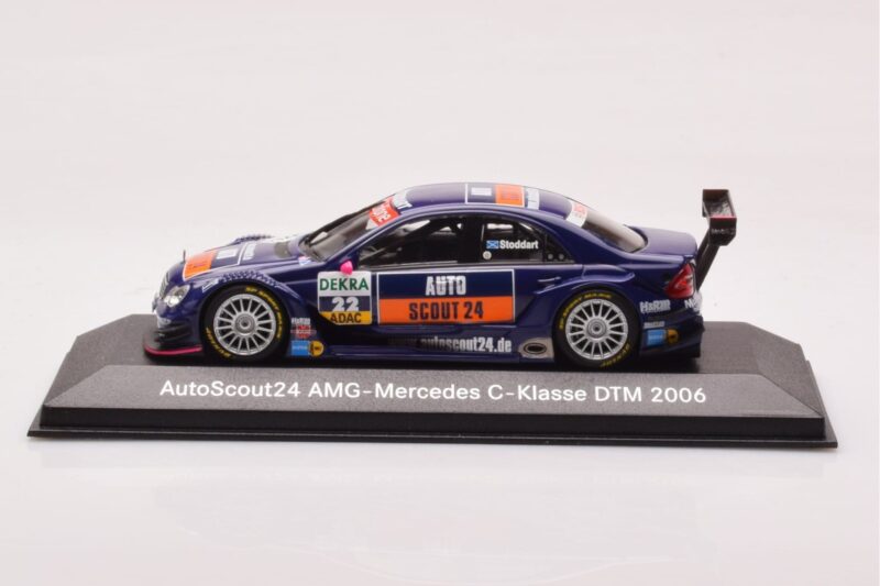 Mercedes C-Class #22 S. Stoddart AutoScout24 DTM 2006 Minichamps 1:43 B66962255 Metal