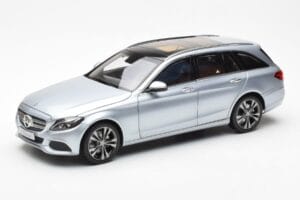 Mercedes C-Class W205 T-Model Srebrny Asia Exclusive Norev 1:18 183865 Metal