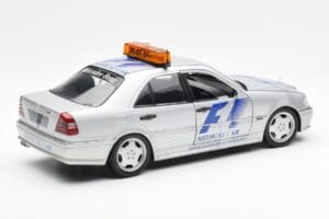 Mercedes C-Class W202 AMG Medical Car F1 1997 UT Models 1:18 26106 Metal — zdjęcie 2 z 6