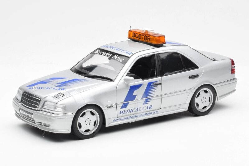 Mercedes C-Class W202 AMG Medical Car F1 1997 UT Models 1:18 26106 Metal