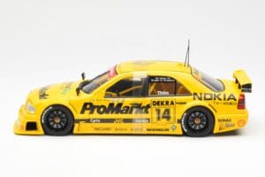Mercedes C-Class W202 #14 K. Thiim DTM 1994 UT Models 1:18 180943314 Metal — zdjęcie 3 z 6