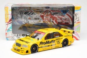 Mercedes C-Class W202 #15 Ommen DTM 1994 UT Models 1:18 180943315 Metal — zdjęcie 6 z 6