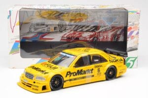 Mercedes C-Class W202 #6 Team Zakspeed K. Thiim DTM 1995 UT Models 1:18 180953306 Metal — zdjęcie 6 z 6