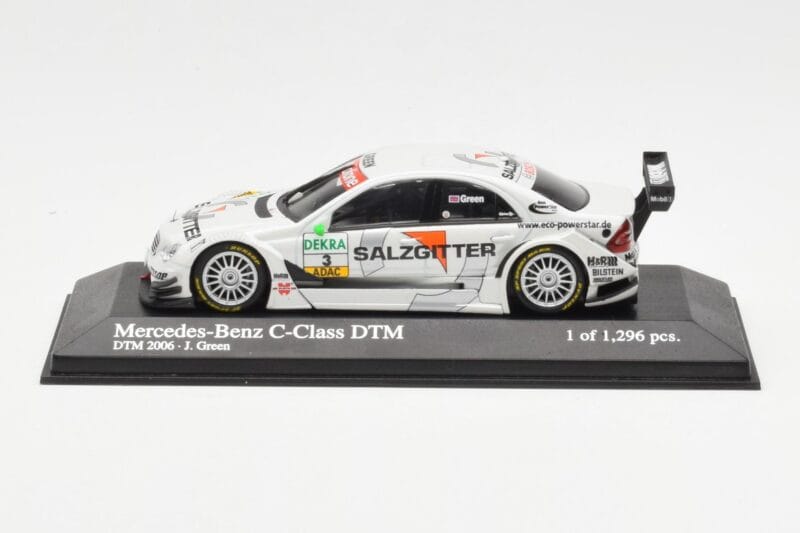 Mercedes C-Class W203 #3 Team AMG Mercedes J. Green DTM 2006 Minichamps 1:43 400063603 Metal