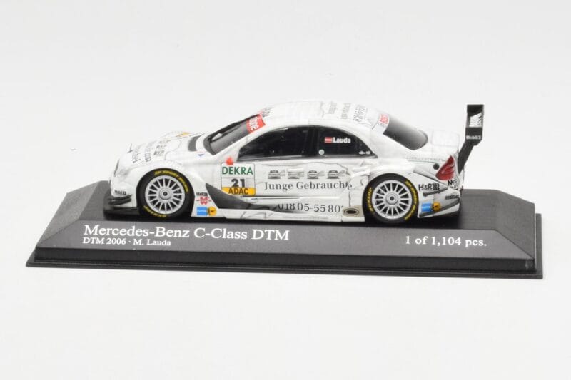 Mercedes C-Class W203 #21 Team Persson Motorsport M. Lauda DTM 2006 Minichamps 1:43 400063421 Metal