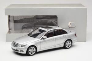 Mercedes C-Class W204 Avantgarde Srebrny AUTOart 1:18 B66962368 Metal — zdjęcie 8 z 8