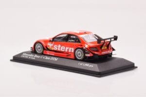 Mercedes C-Class W204 DTM Stern AMG Mercedes #17 M. Lauda DTM 2009 Minichamps 1:43 400093817 Metal — zdjęcie 3 z 4