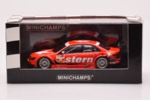 Mercedes C-Class W204 DTM Stern AMG Mercedes #17 M. Lauda DTM 2009 Minichamps 1:43 400093817 Metal — zdjęcie 4 z 4