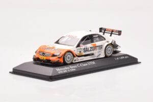 Mercedes C-Class W204 DTM Team AMG Mercedes #10 G. Paffett DTM 2009 Minichamps 1:43 400093910 Metal — zdjęcie 2 z 4