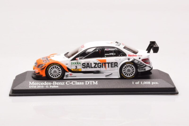 Mercedes C-Class W204 DTM Team AMG Mercedes #3 G. Paffett DTM 2010 Minichamps 1:43 400103903 Metal