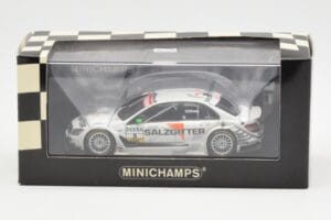 Mercedes C-Class W204 #5 Team AMG Mercedes J. Green DTM 2007 Minichamps 1:43 400073705 Metal — zdjęcie 4 z 4