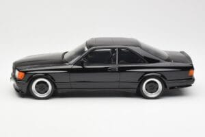 Mercedes 560 SEC C126 AMG Widebody Czarny Otto 1:18 OT187 Żywica — zdjęcie 3 z 6