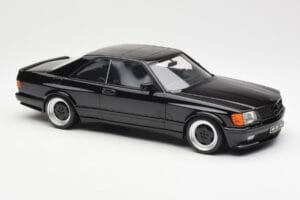 Mercedes 560 SEC C126 AMG Widebody Czarny Otto 1:18 OT187 Żywica — zdjęcie 4 z 6