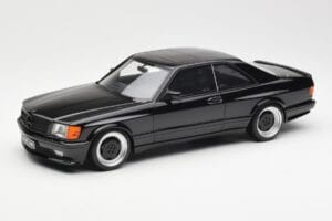 Mercedes 560 SEC C126 AMG Widebody Czarny Otto 1:18 OT187 Żywica