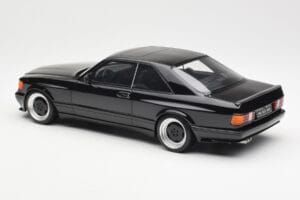 Mercedes 560 SEC C126 AMG Widebody Czarny Otto 1:18 OT187 Żywica — zdjęcie 5 z 6