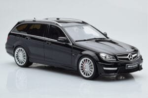 Mercedes C63 AMG S204 T-Model Czarny GT Spirit 1:18 GT760 Żywica — zdjęcie 4 z 6