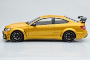 Mercedes C63 AMG W204 Black Series Złoty GT Spirit 1:18 GT034 Żywica — zdjęcie 3 z 6