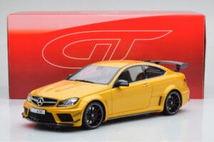 Mercedes C63 AMG W204 Black Series Złoty GT Spirit 1:18 GT034 Żywica — zdjęcie 6 z 6
