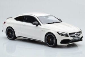 Mercedes C63S AMG C205 Coupe Biały GT Spirit 1:18 B66965707 Żywica — zdjęcie 4 z 6